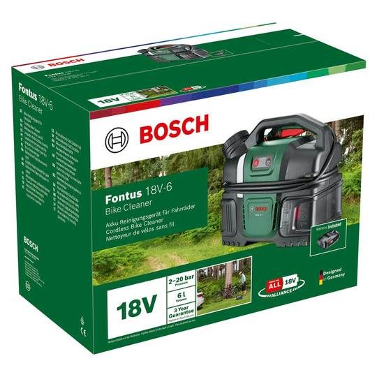 Grs Bosch fontus drukreiniger bike kit 18v m/accu (4059952686325)