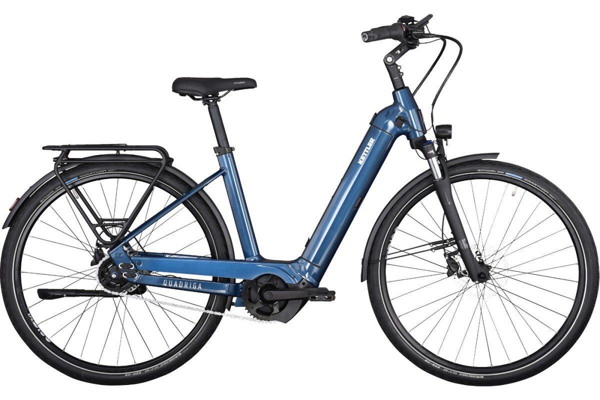Kettler QUADRIGA P5 FL Lage instap Dark Blue Shiny 28 Inch 48cm 2024 (4251238573330)