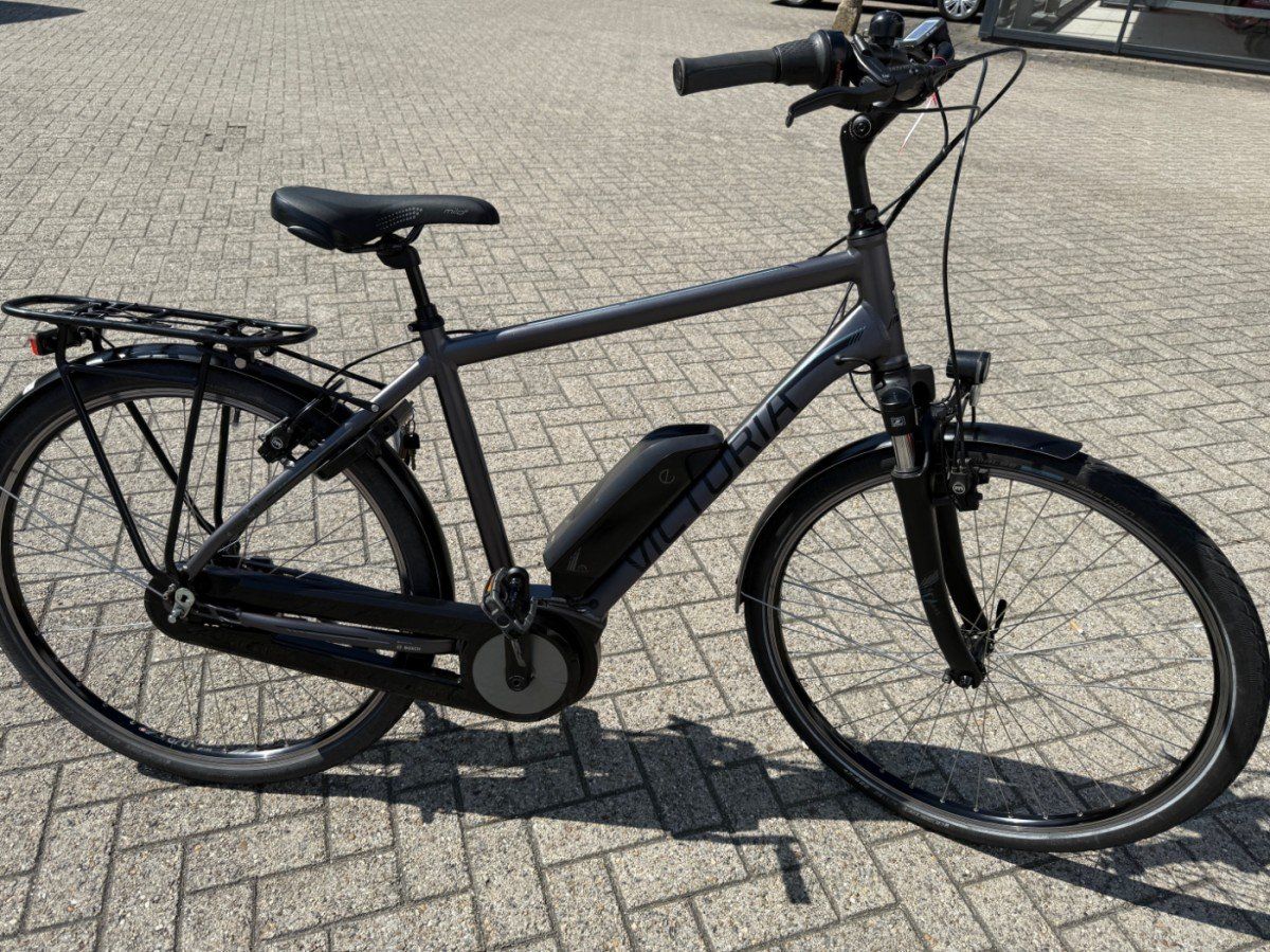 Victoria E Trekking 5.7se H Heren Darkmetalgrey Matt/pearlblue 53cm 2018 (2200084213794)