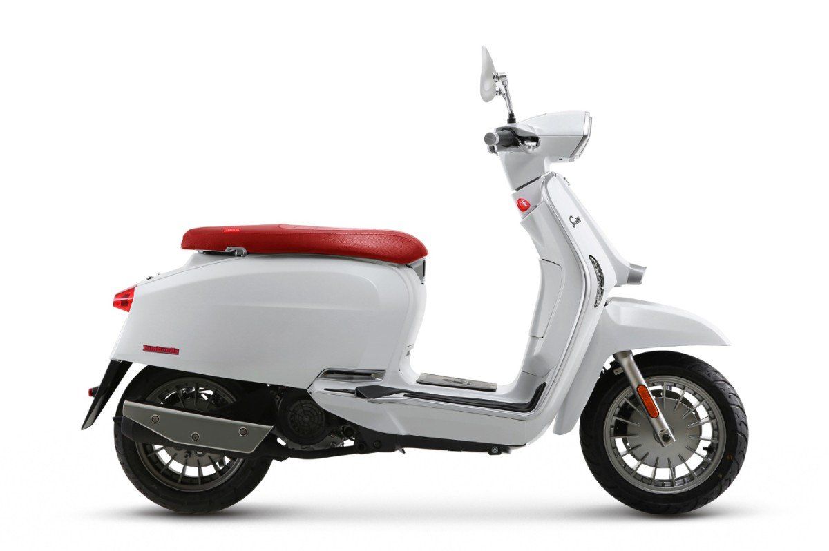 Lambretta V50 Special 1-cilinder, 4-takt, luchtgekoeld, injectie Wit 2025 (F.98668)