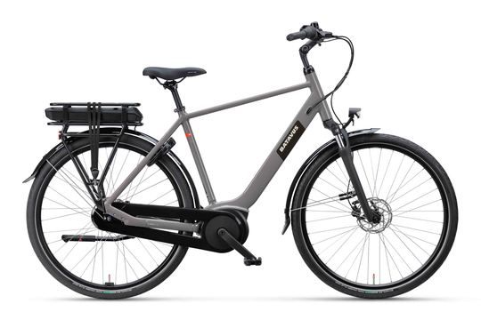 BATAVUS Altura E-Go CP N7 Heren Grijs Glans 61cm 2025 (8713568510011)