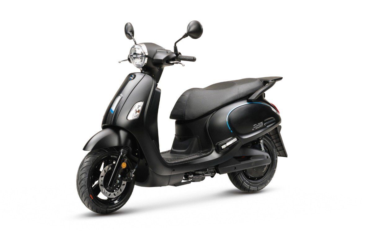 SYM Fiddle4 1-cilinder, 4-takt, luchtgekoeld, injectie Glanszwart 2025 (F.99286)