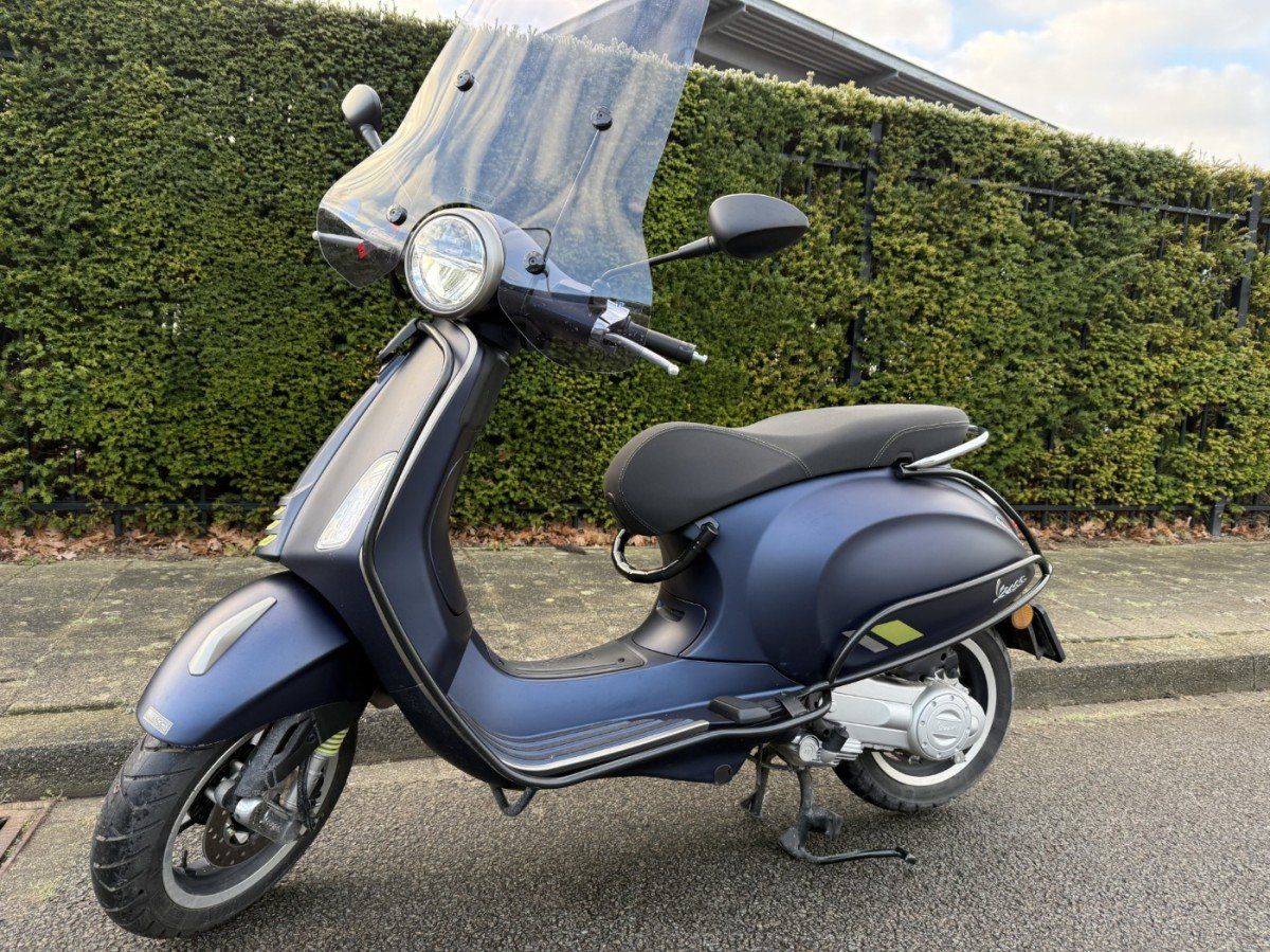 Vespa Primavera 1-cilinder, 4-takt, luchtgekoeld, injectie Matblauw 2025 (F.100710)