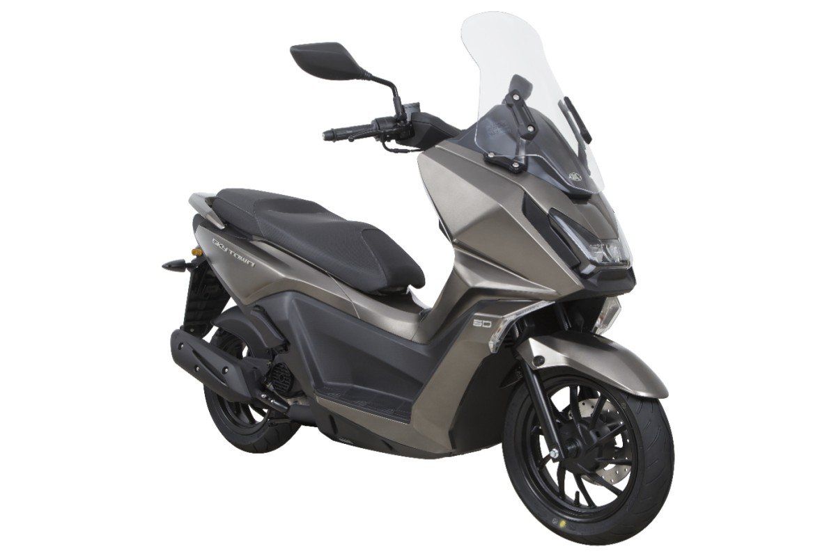 Kymco Skytown 1-cilinder, 4-takt, luchtgekoeld, injectie Golden brown 2026 (F.101348)