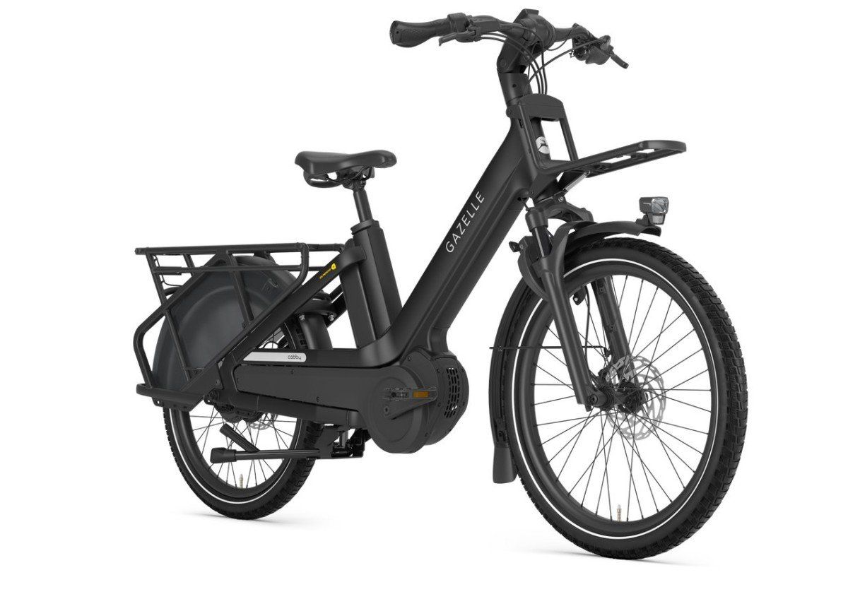 GAZELLE Cabby C380 545Wh Dames Black Mat 55cm 2026 (8717231000755)