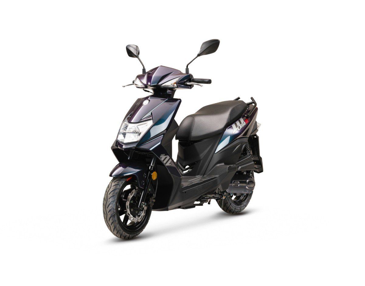 SYM Orbit3 1-cilinder, 4-takt, luchtgekoeld, injectie Night purple 2026 (F.102530)