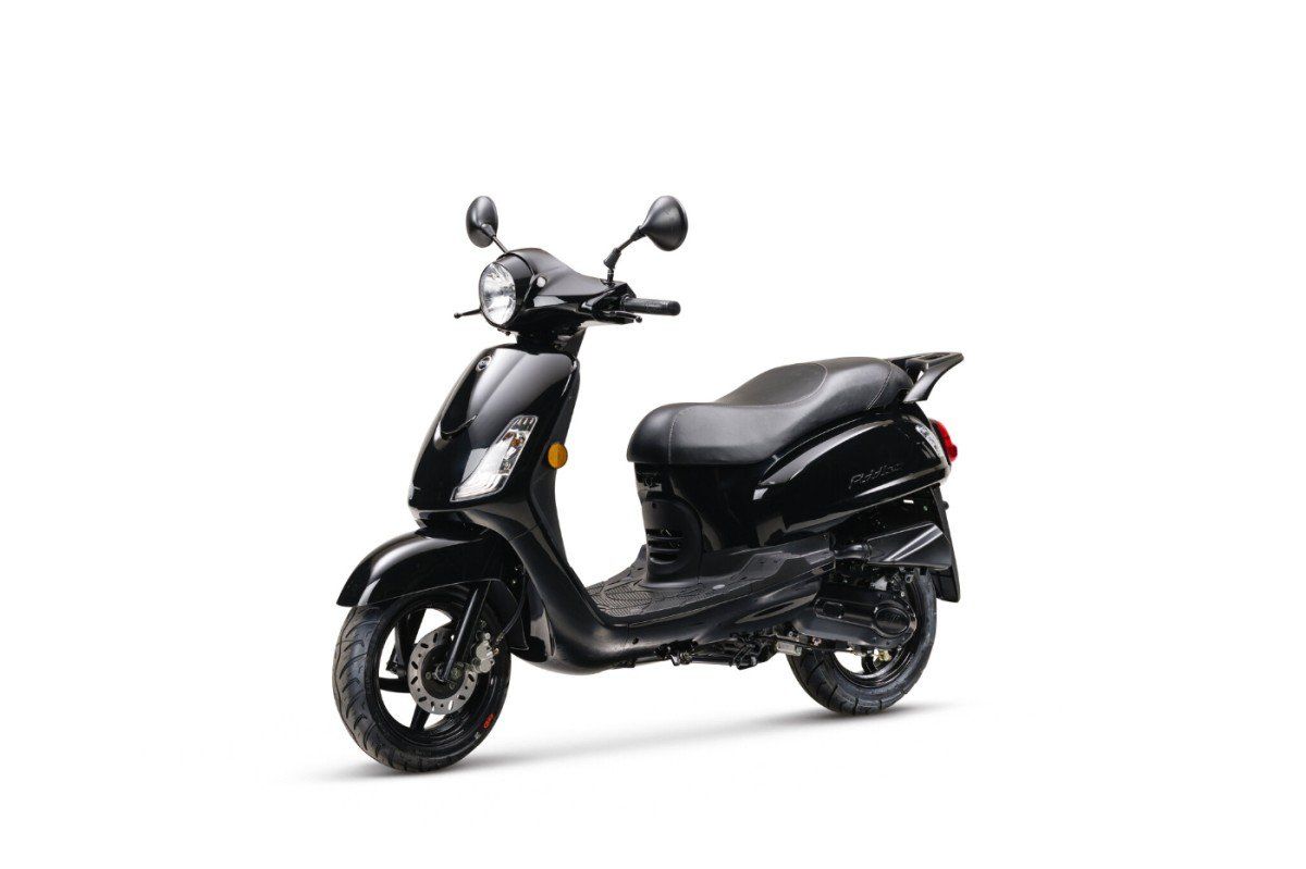 SYM Fiddle2 1-cilinder, 4-takt, luchtgekoeld, injectie Glanszwart 2026 (F.102210)