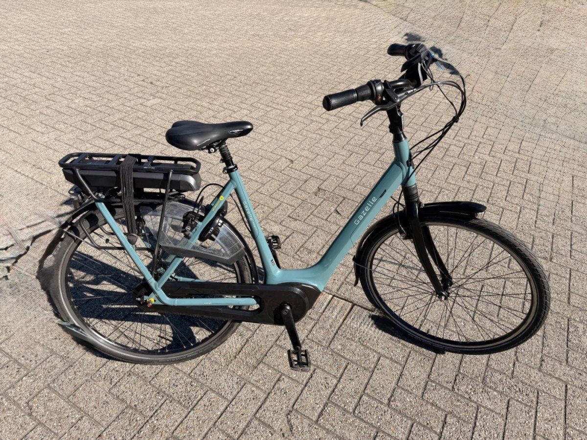 GAZELLE Orange C8 HMB Connect Dames Petrol Blue Glans 57cm 2023 (8717231357668)