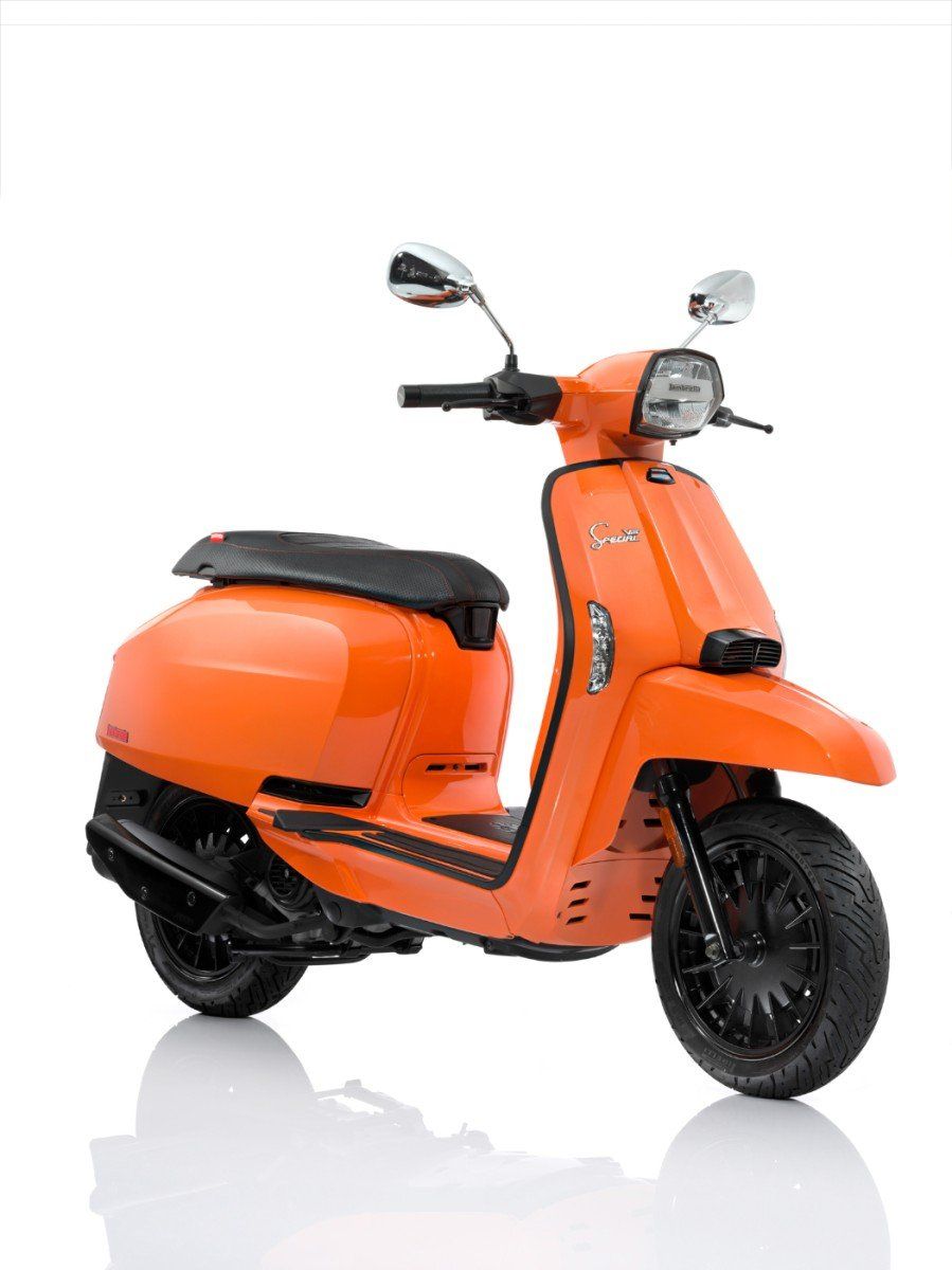 Lambretta V50 Special DEMO 1-cilinder, 4-takt, luchtgekoeld, injectie Orange 2026 (F.103132)