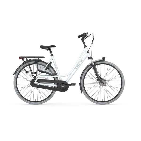 GAZELLE Paris C7+ Dames Sparkling White Glans 57cm 2017 (8717231253663)