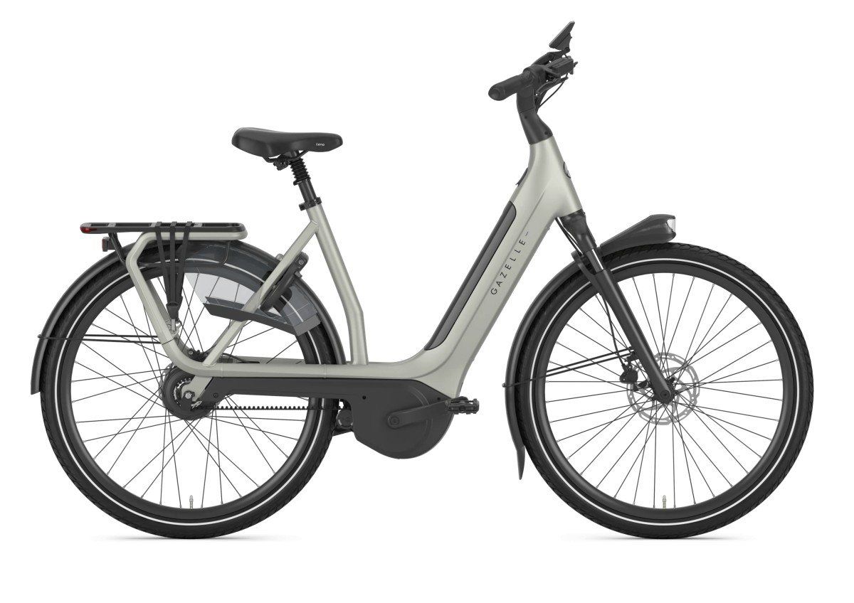 GAZELLE Avignon C380 DAMES Pebble Grey Mat 57cm 2026 (8717231371039)
