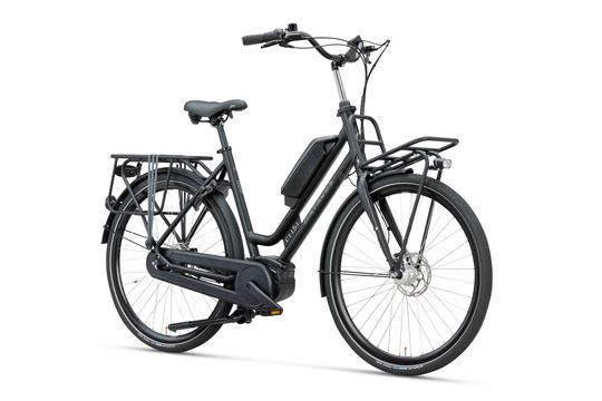 BATAVUS Quip E-Go Plus DAMES Zwart Mat 61cm 2025 (8713568562652)