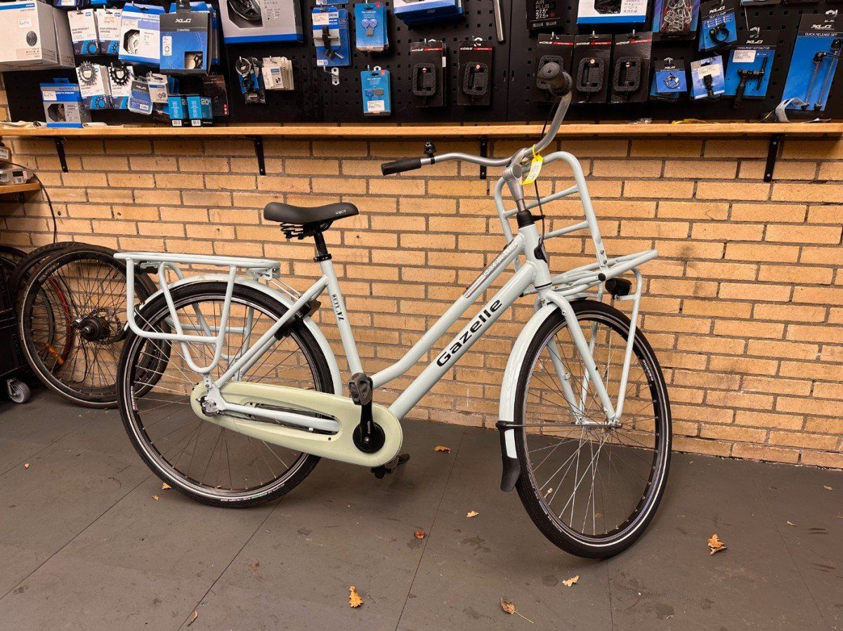 Gazelle Duty NL 3SP RN Lage instap Turqoise 54cm 2021 (F.13328)