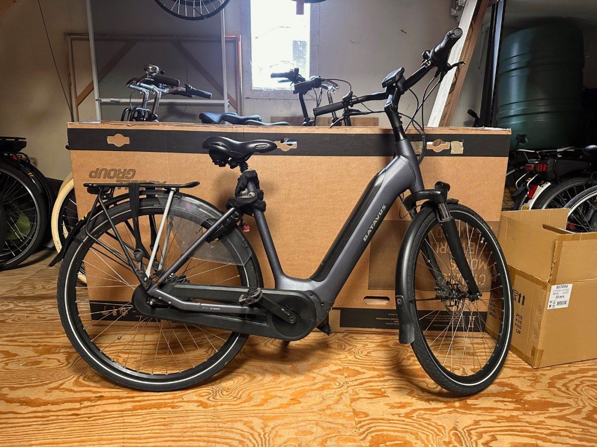 Batavus Finez Power 500Wh Lage instap Jeansblue 2021 (F.11714)