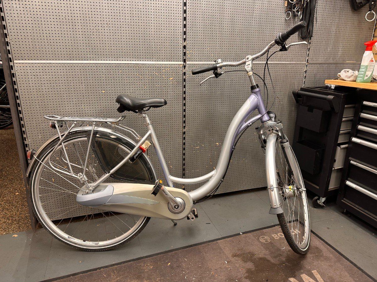 DHS City Comfort 7sp Lage instap zilver 49cm 2020 (F.13400)