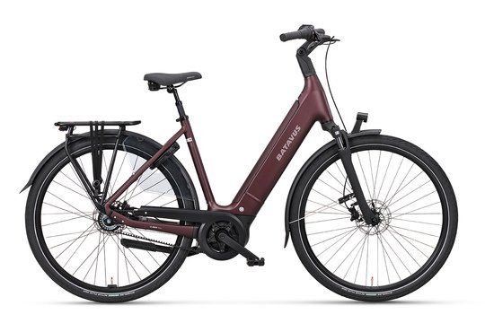 BATAVUS Finez PT Exclusive 2026 DAMES Burgundy Red Matt 48cm 2026 (8713568580175)