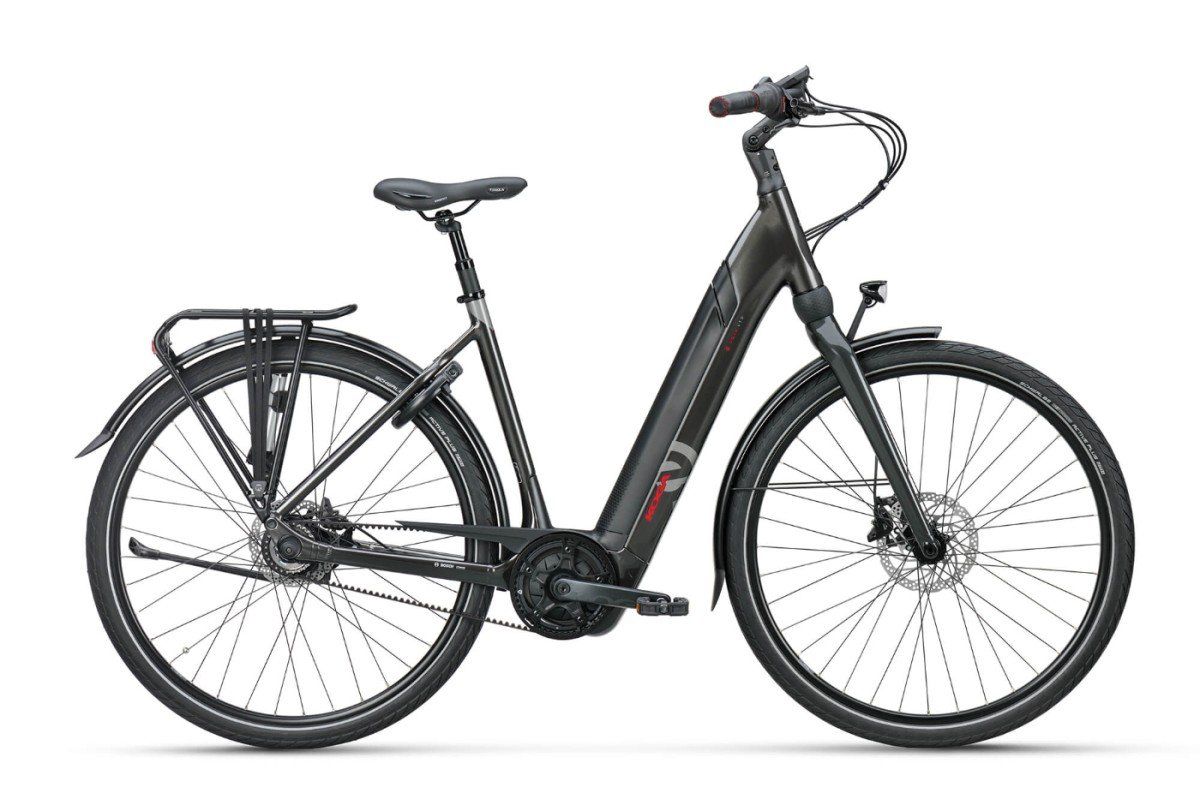Koga E-Nova Evo PT LTD 500Wh (bes2) Lage instap Black High Gloss 50cm 2025 (8713568570916)