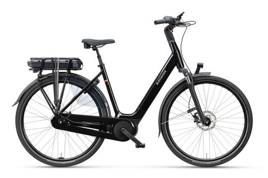 BATAVUS Finez E-Go Active Plus 400Wh Dames Zwart Glans 53cm 2025 (8713568496810)