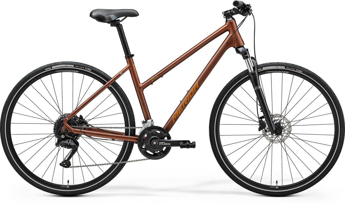 MERIDA CROSSWAY 100 LADIES Dames Matt Bronze Silver-brown L 55cm L 2025 (4711256491950)