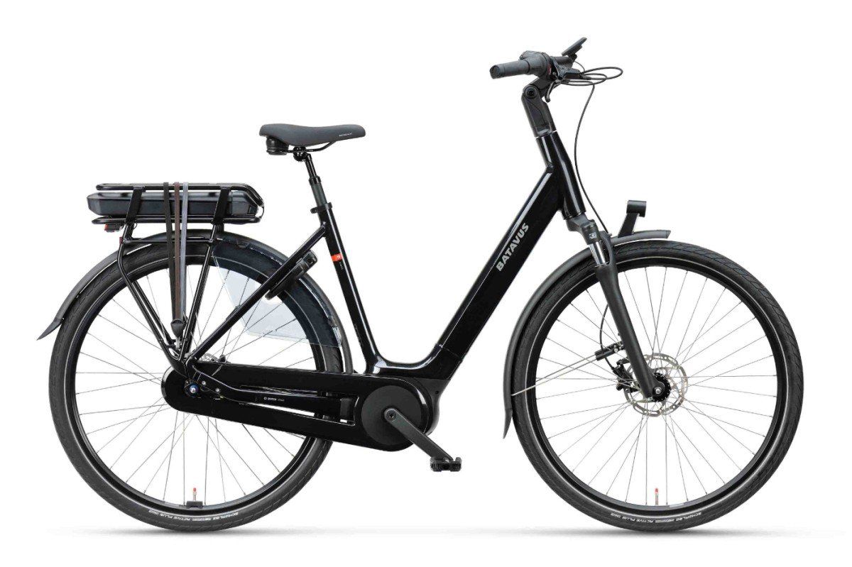 BATAVUS Finez E-Go Active Plus N8 400Wh Zwart Glans 48cm 2025 (8713568496803)