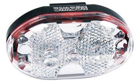 Simson koplamp 5 led batterij stuurbocht (8711646207563)