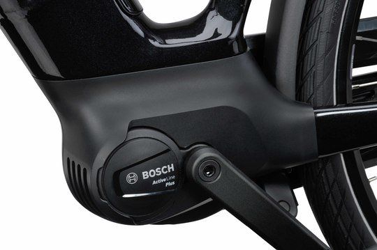 BATAVUS Finez E-Go Power N8 LOODS, Zwart Glans (8713568496995)