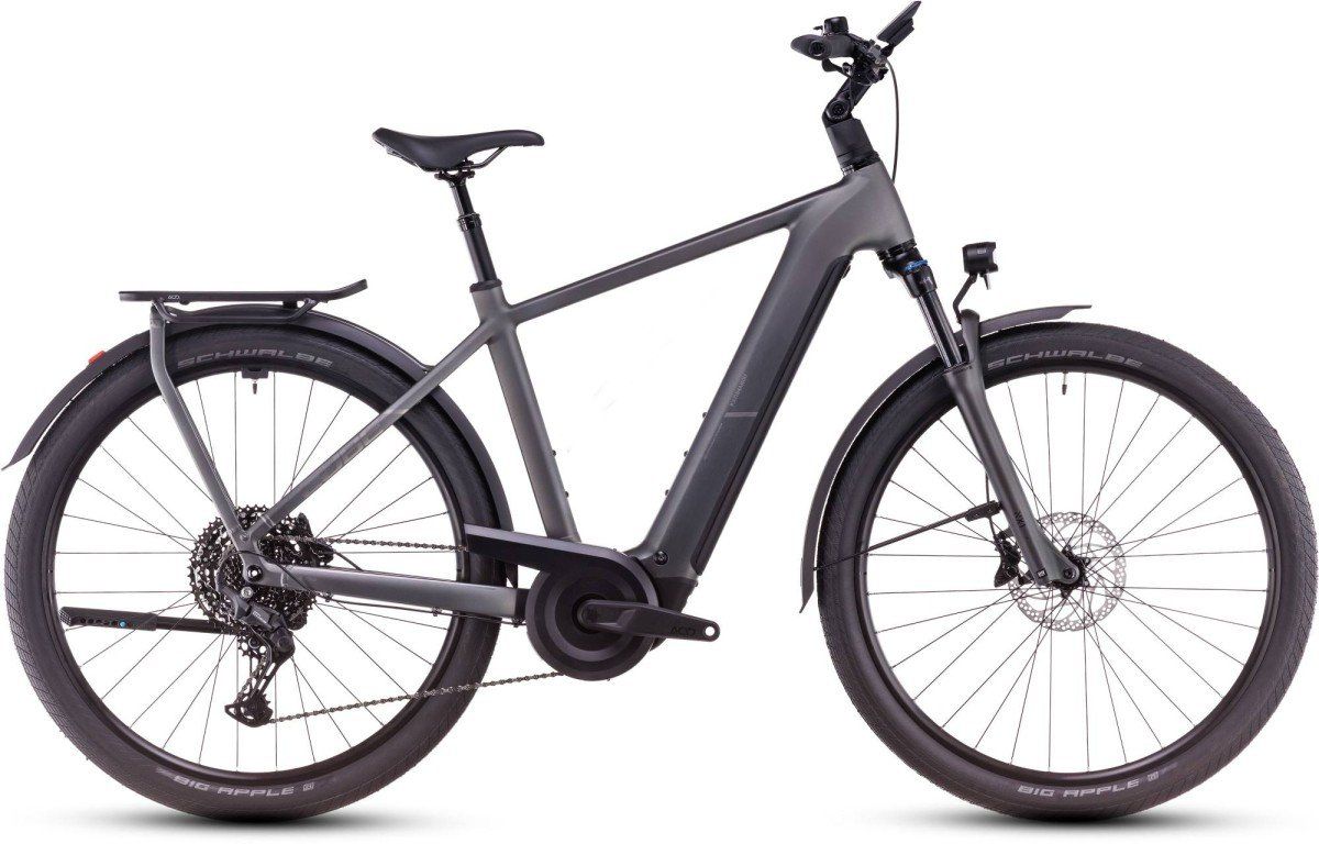 CUBE KATHMANDU HYBRID PRO Heren Slapgrey/chrome 62cm 2025 (4054571462398)