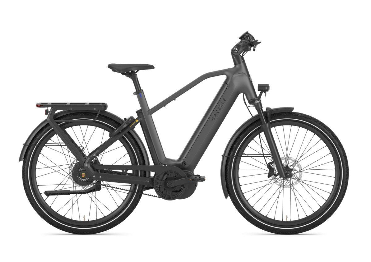 GAZELLE Eclipse C380 750 Wh Heren Anthracite Grey Mat 60cm 2025 (8717231362440)