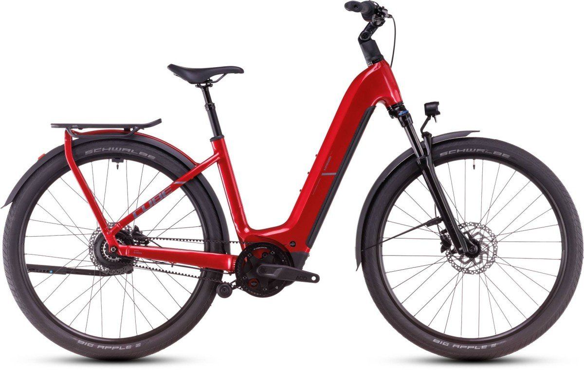CUBE KATHMANDU HYBRID COMFORT PRO 800 Electricred/red EE62 62cm EE62 2025 (4054571480330)