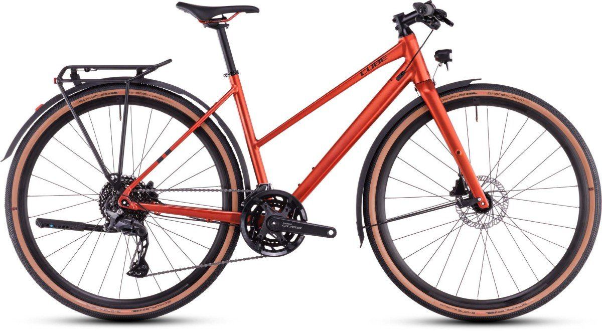 CUBE NULANE PRO FE Mixed Fireorange/black T53 53cm T53 2025 (4054571475305)