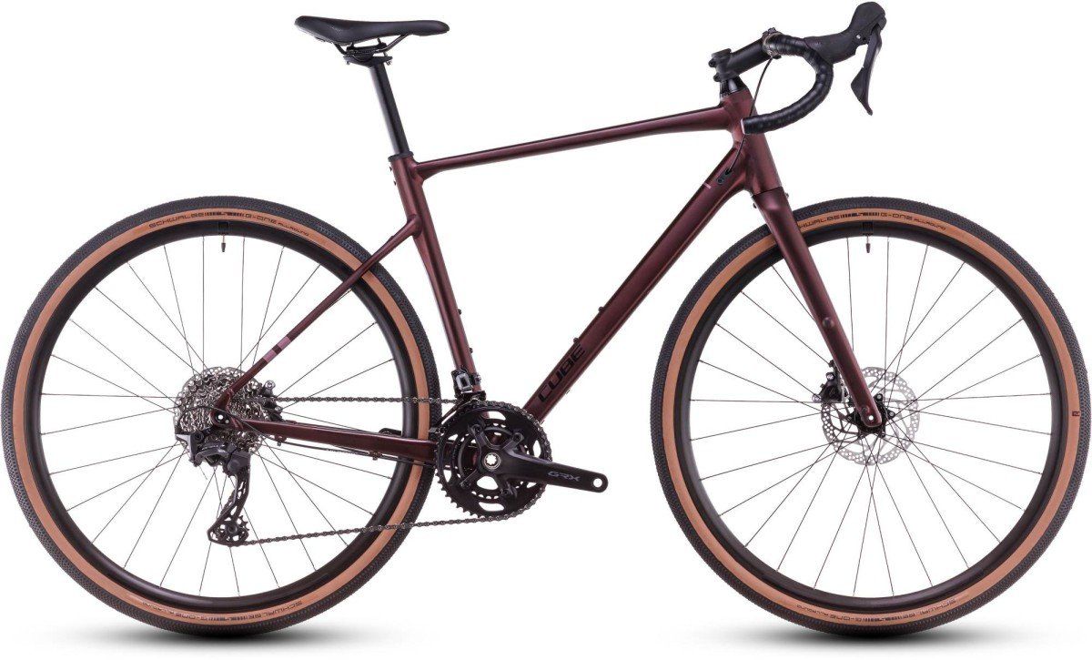 CUBE NUROAD RACE L Heren Rubyred/gloss L L 2025 (4054571468307)