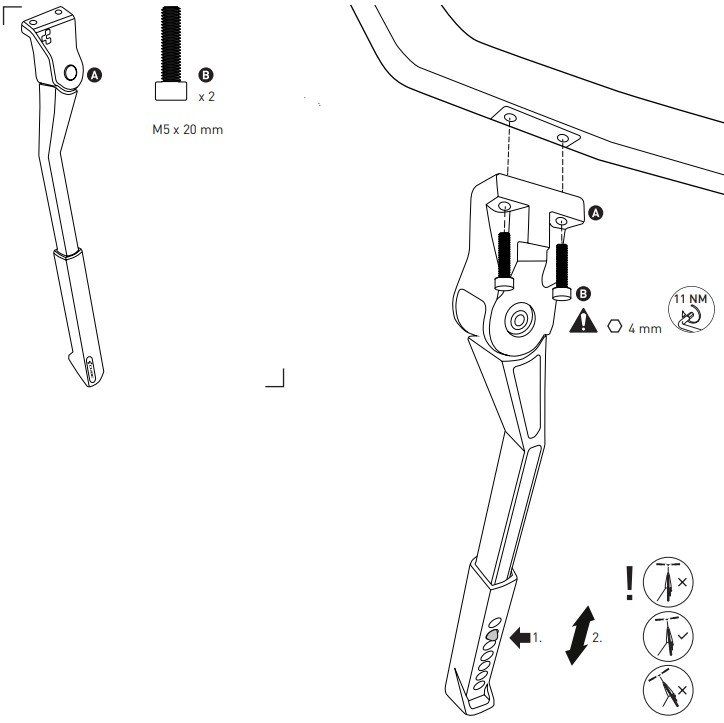 Cube kickstand fm black (4054571186423)