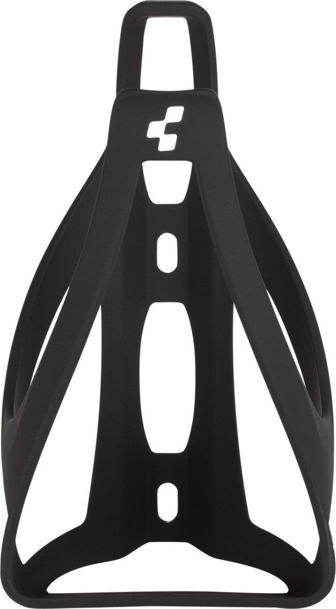 Cube bottle cage hpp matt black/white (4250589427507)