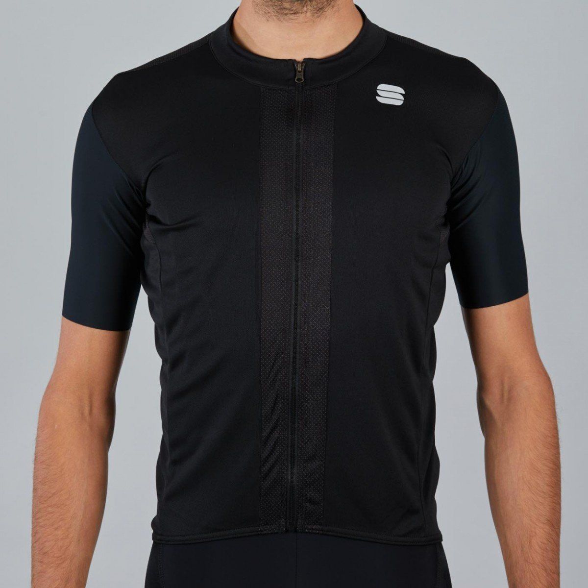 Sportful SF Strike Short Sleeve Jersey-Black White-3XL (8050949054116)