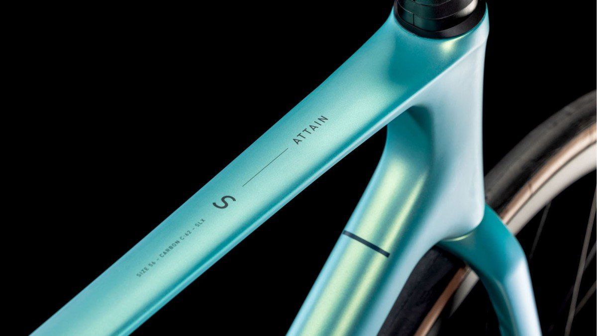 CUBE ATTAIN C:62 SLX 58 Heren Lagoon/black 58cm 2025 (4054571466532)