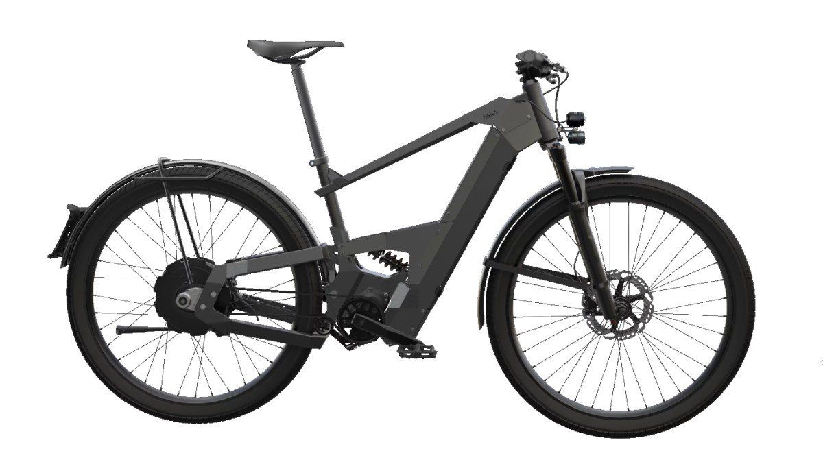 Aska Speedpedelec Supercommuter BELT Performance Pack Night 2025 (F.13916)