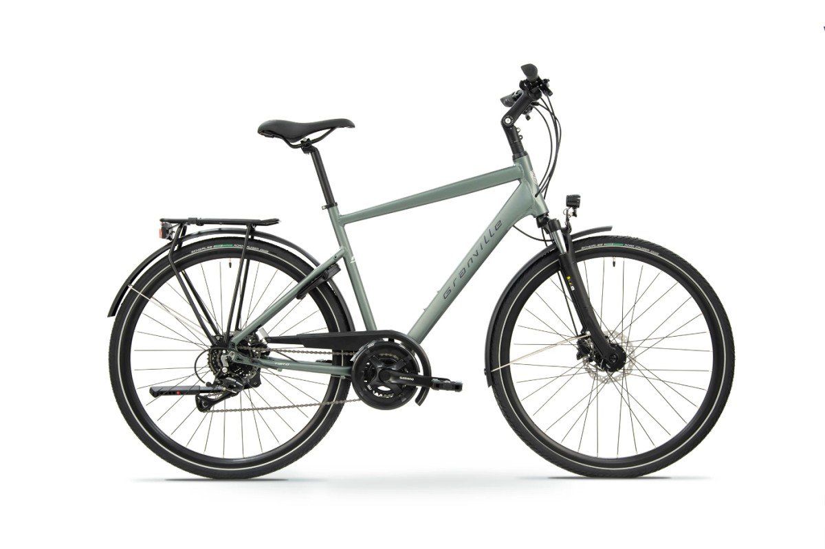 Granville GRV Terra 1 Man Heren Metallic Dark Grey Green Matt S 2025 (7615523850938)