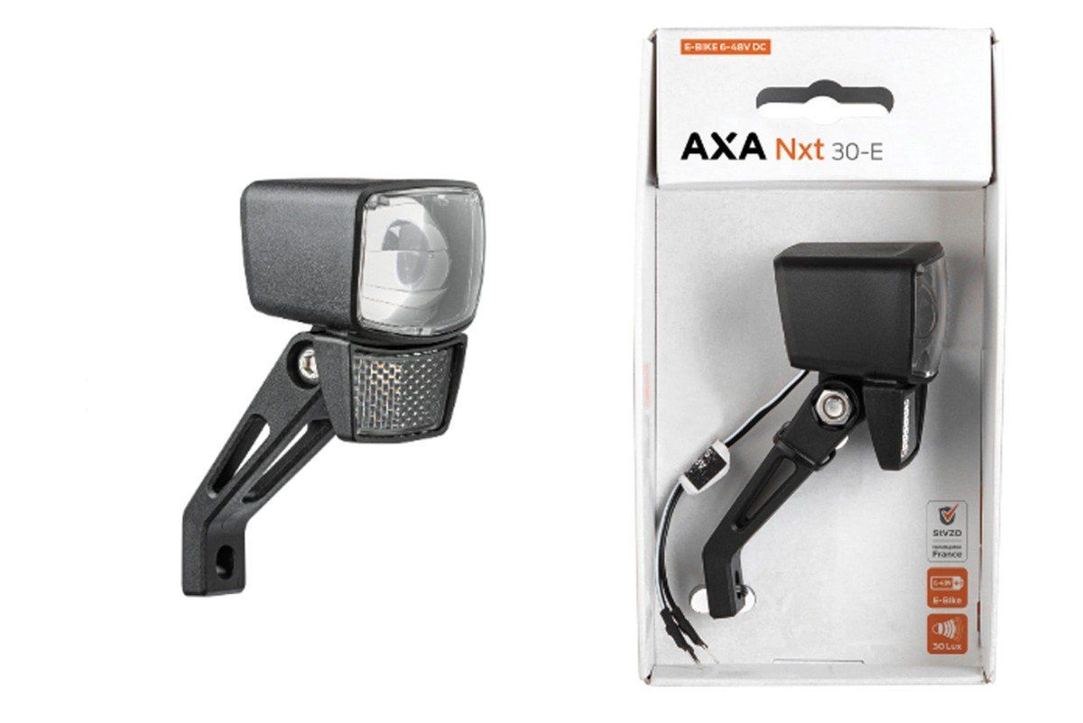 Axa led koplamp nxt 30e-bike 6-48v dc zw verp. (8713249332956)