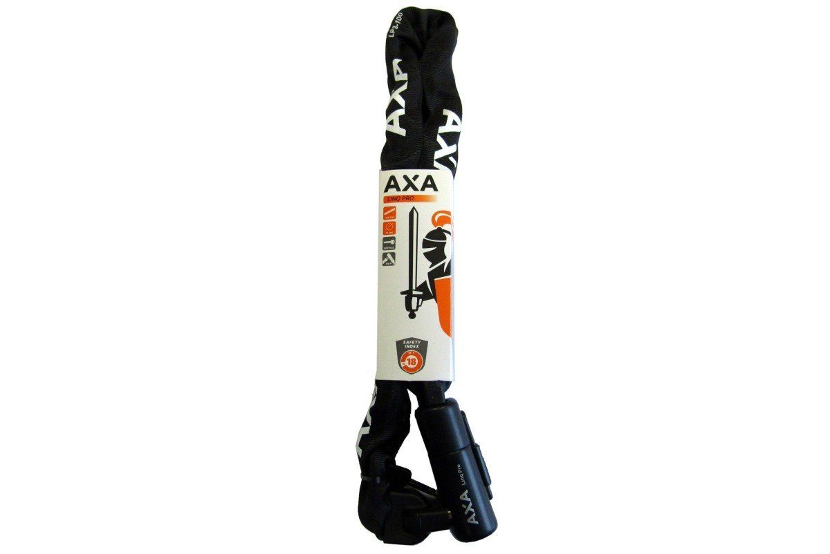 AXA Kettingslot "Linq Pro"zwart, mod. 25 (8713249346854)