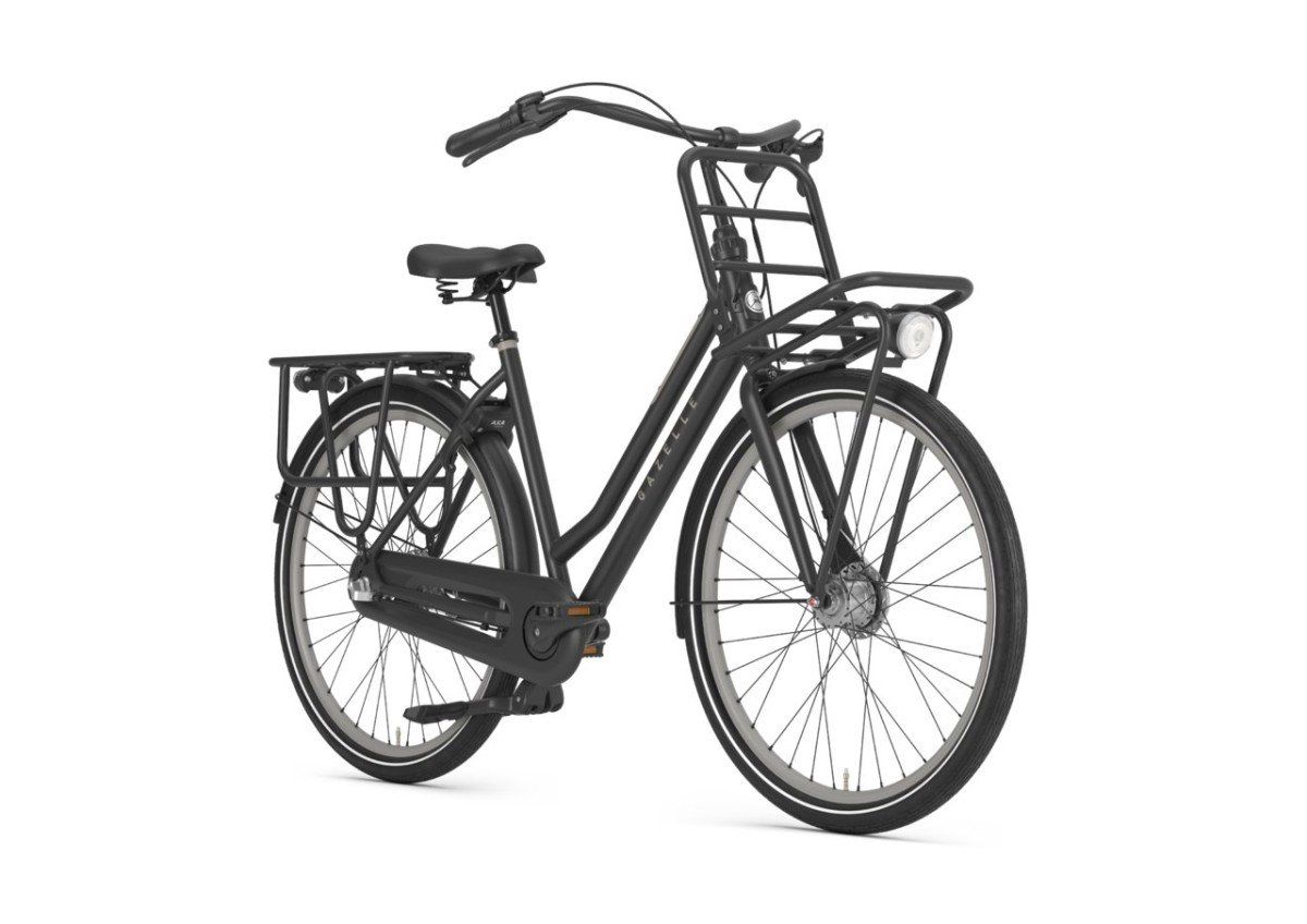 GAZELLE HeavyDutyNL Dames Black Mat 54cm 2021 (8717231346723)