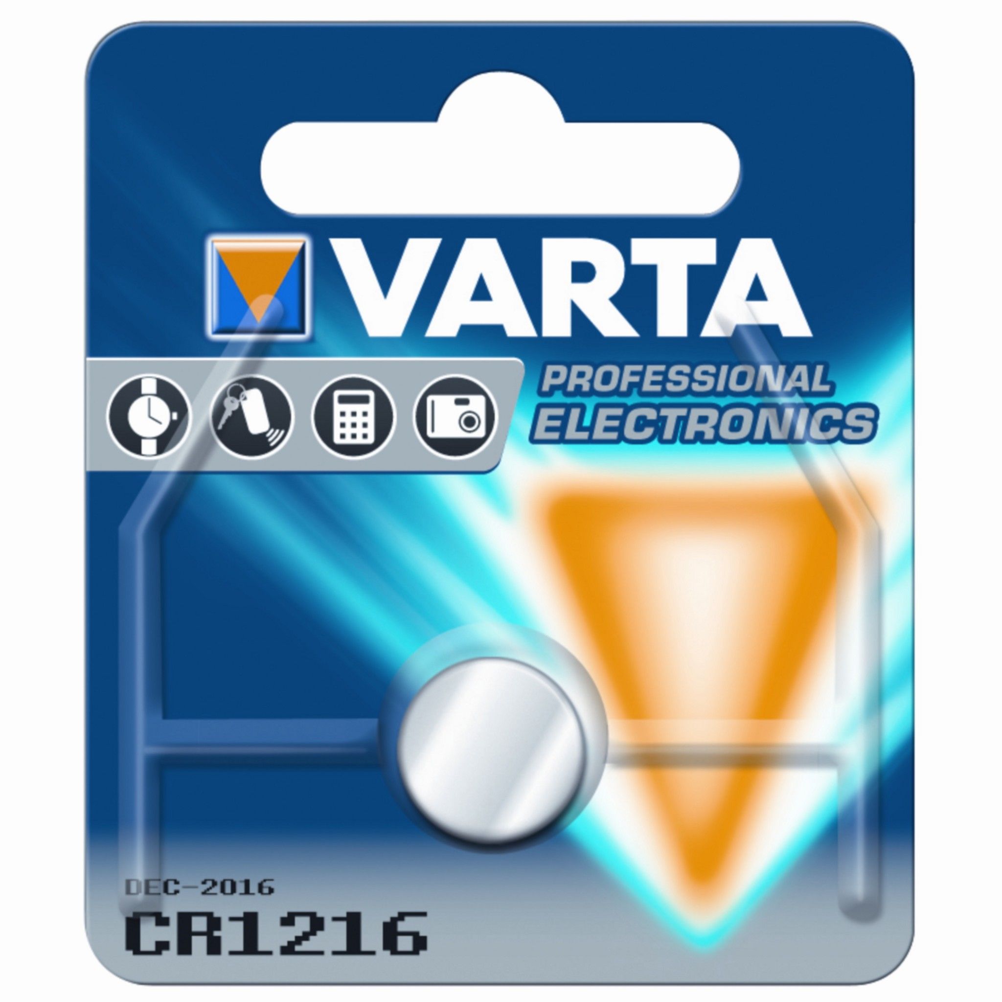 Varta batterij professional CR1216 (4008496270705)
