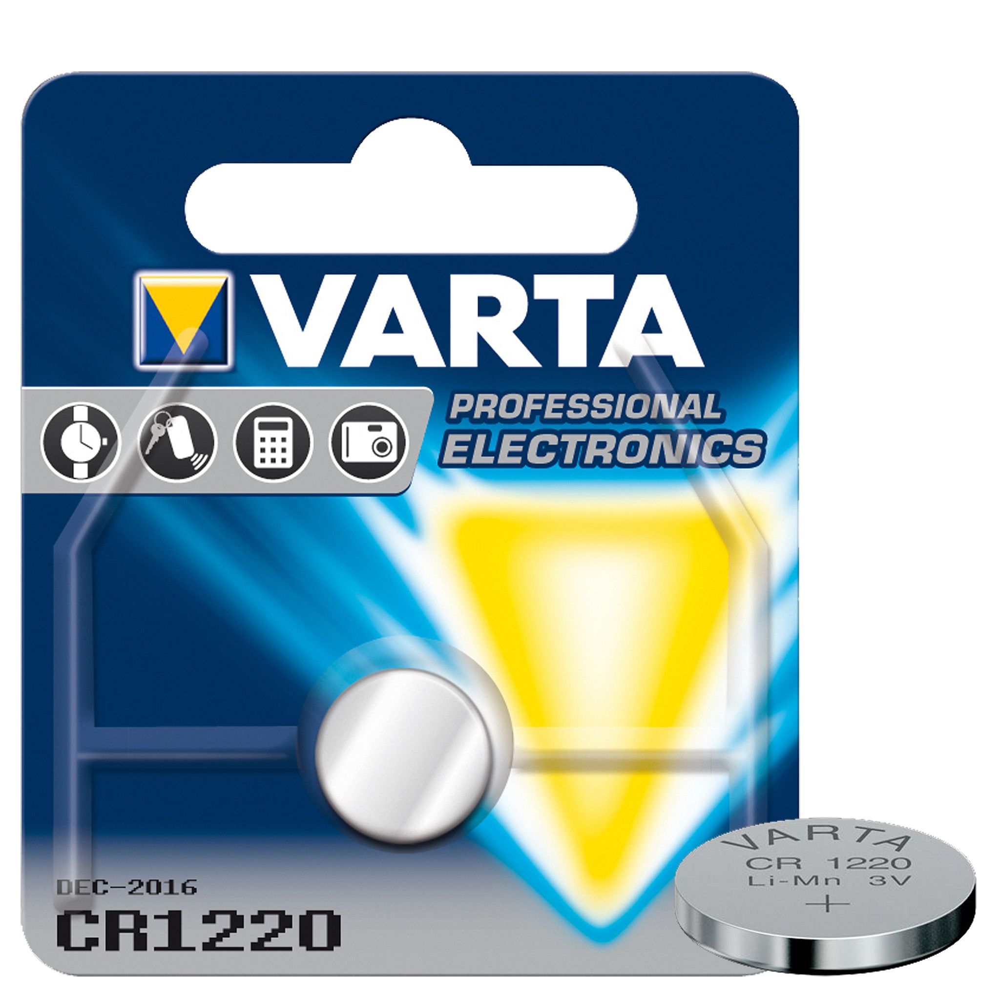 Varta Batterij Professional CR1220 (4008496276899)