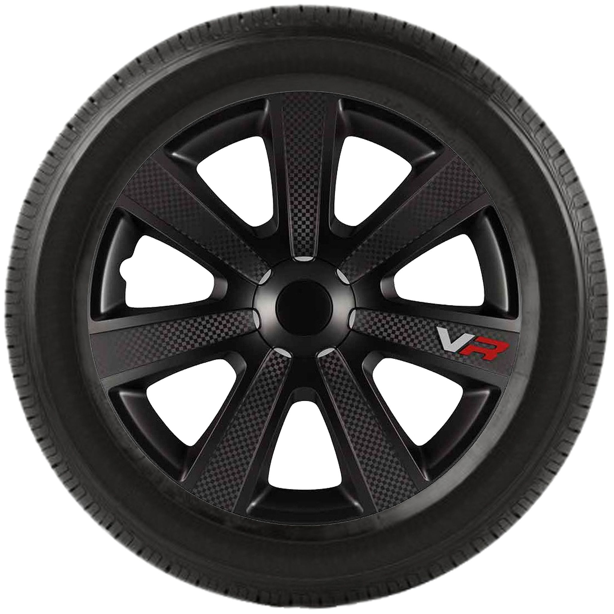 Gorecki Wieldoppenset Vr Carbon Black 14" (8711293450466)
