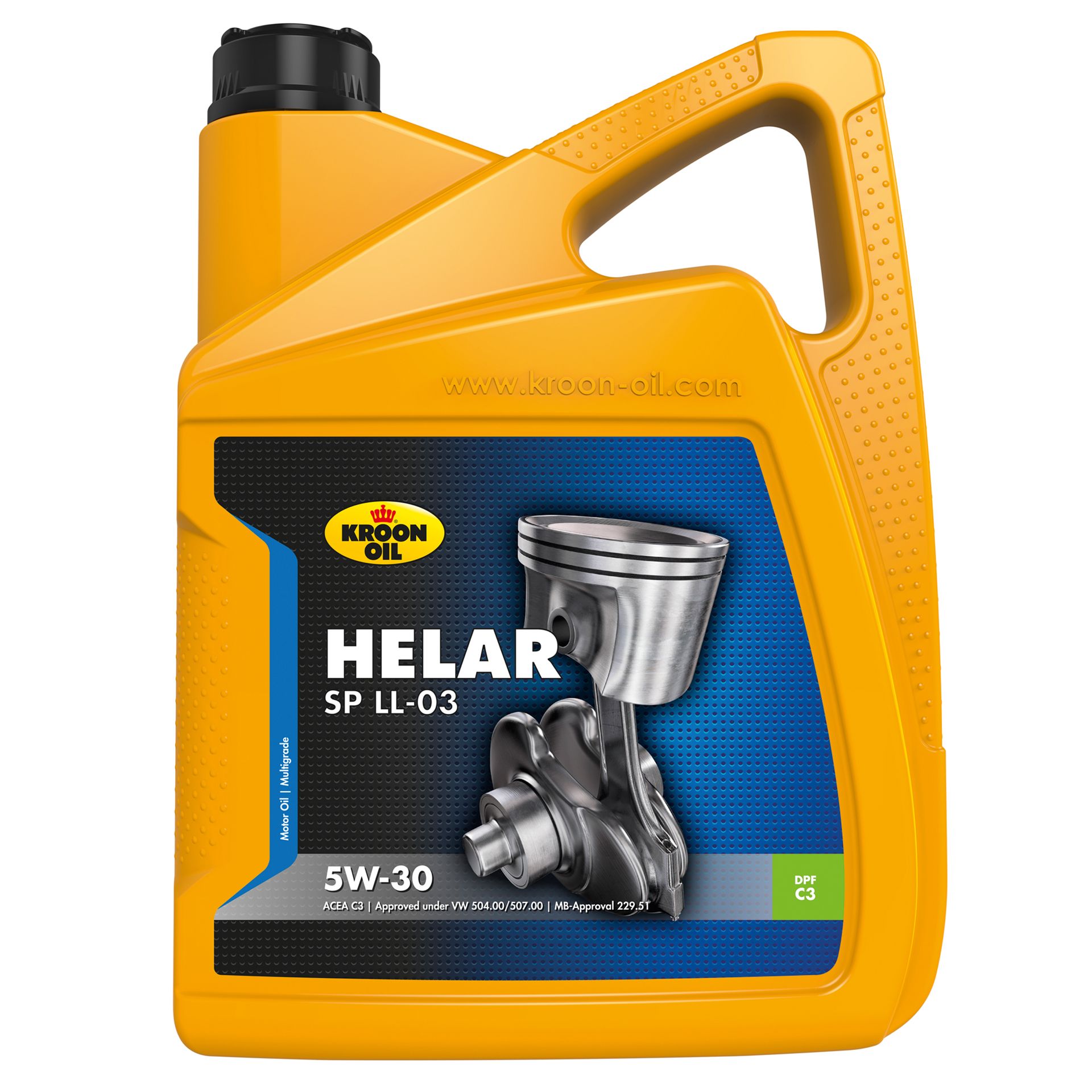KROON-OIL MOTOROLIE HELAR SP 5W-30 LL-03 5L (8710128330881)