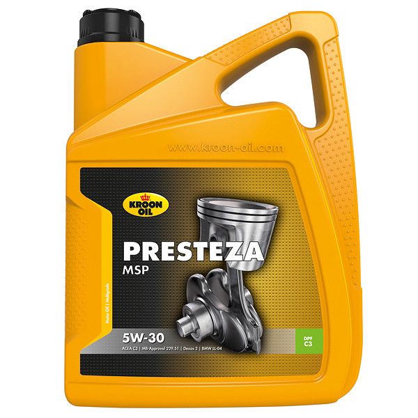 KROON-OIL MOTOROLIE PRESTEZA MSP 5W-30 5L (8710128332298)