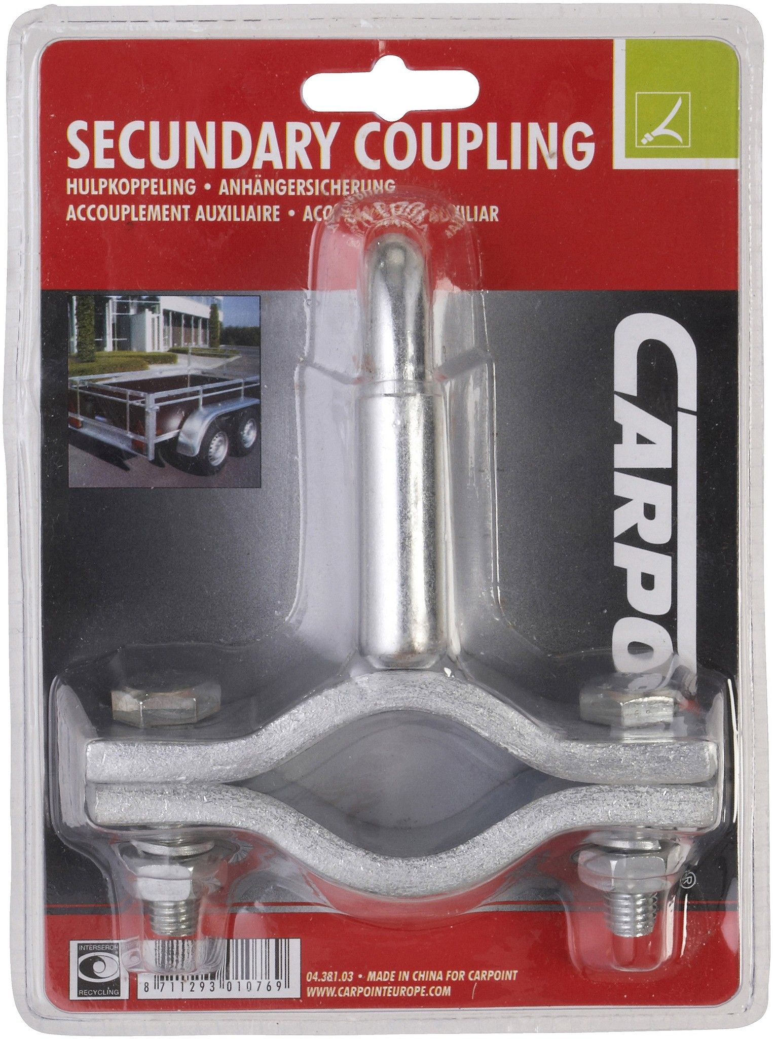 Carpoint Trekhaak Hulpkoppeling (8711293010769)