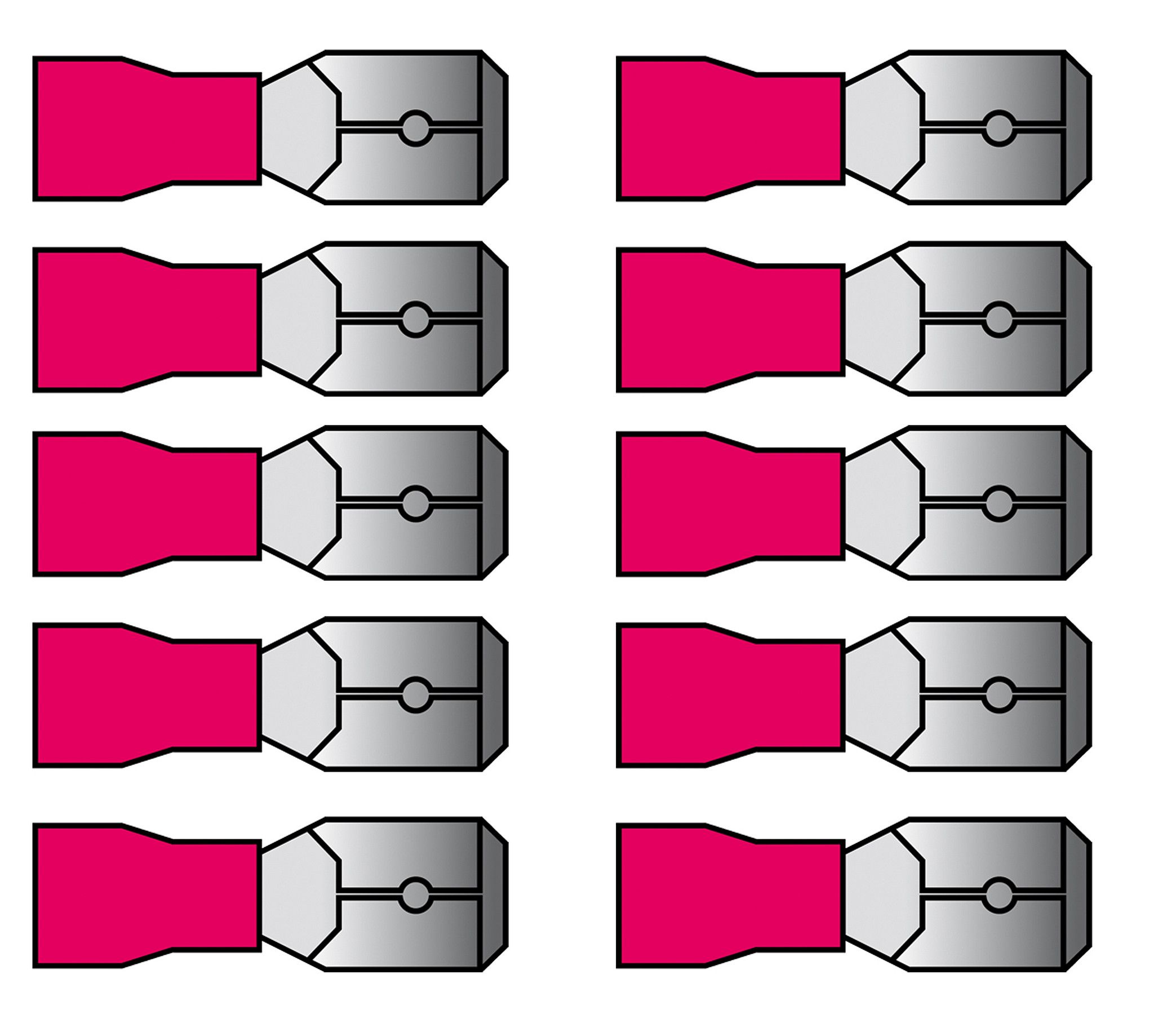 Carpoint Kabelverbinder Rood 540 (8711293044788)