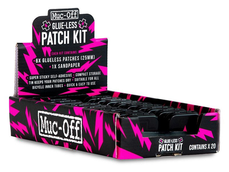 MUC-OFF GLUELESS PUNCTURE REPAIR PATCHES (5037835208207)
