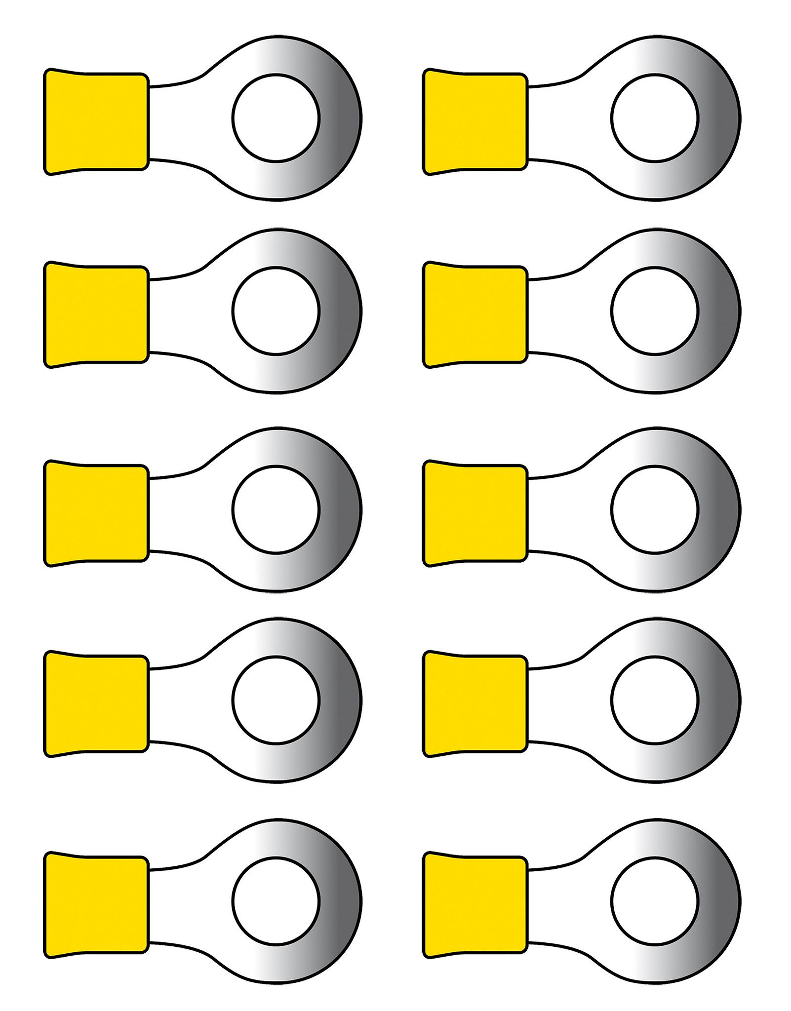 CARPOINT KABELVERBINDER GEEL 676 (8711293044979)