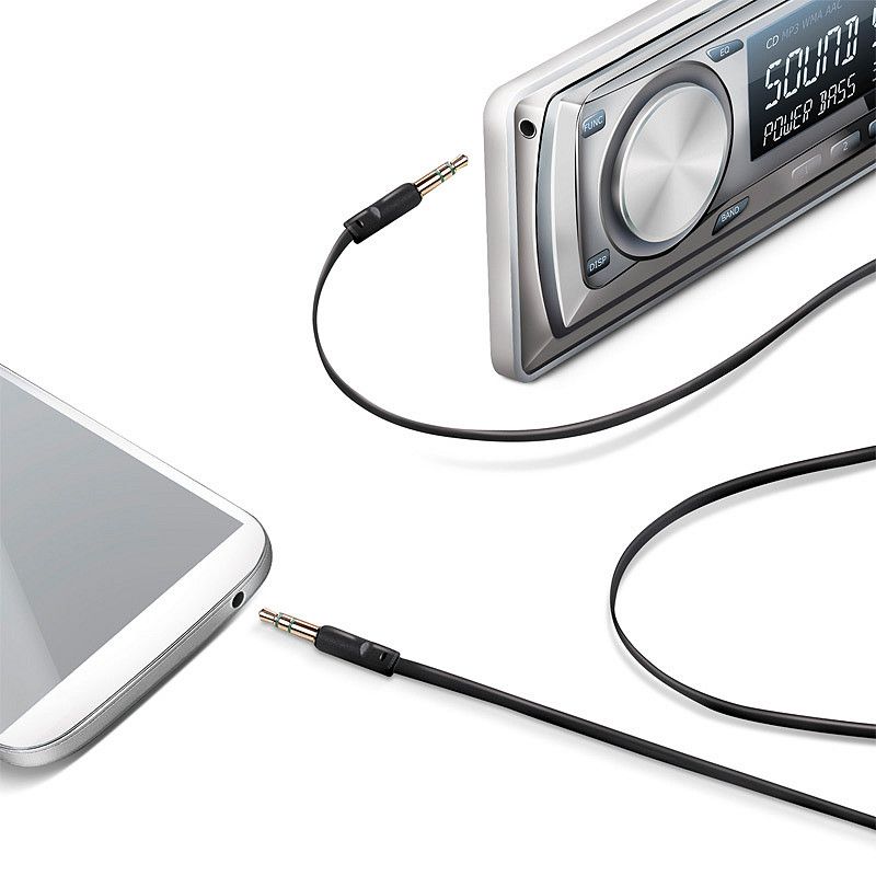 Celly Audio Cable 3.5 mm zwart (8021735115090)